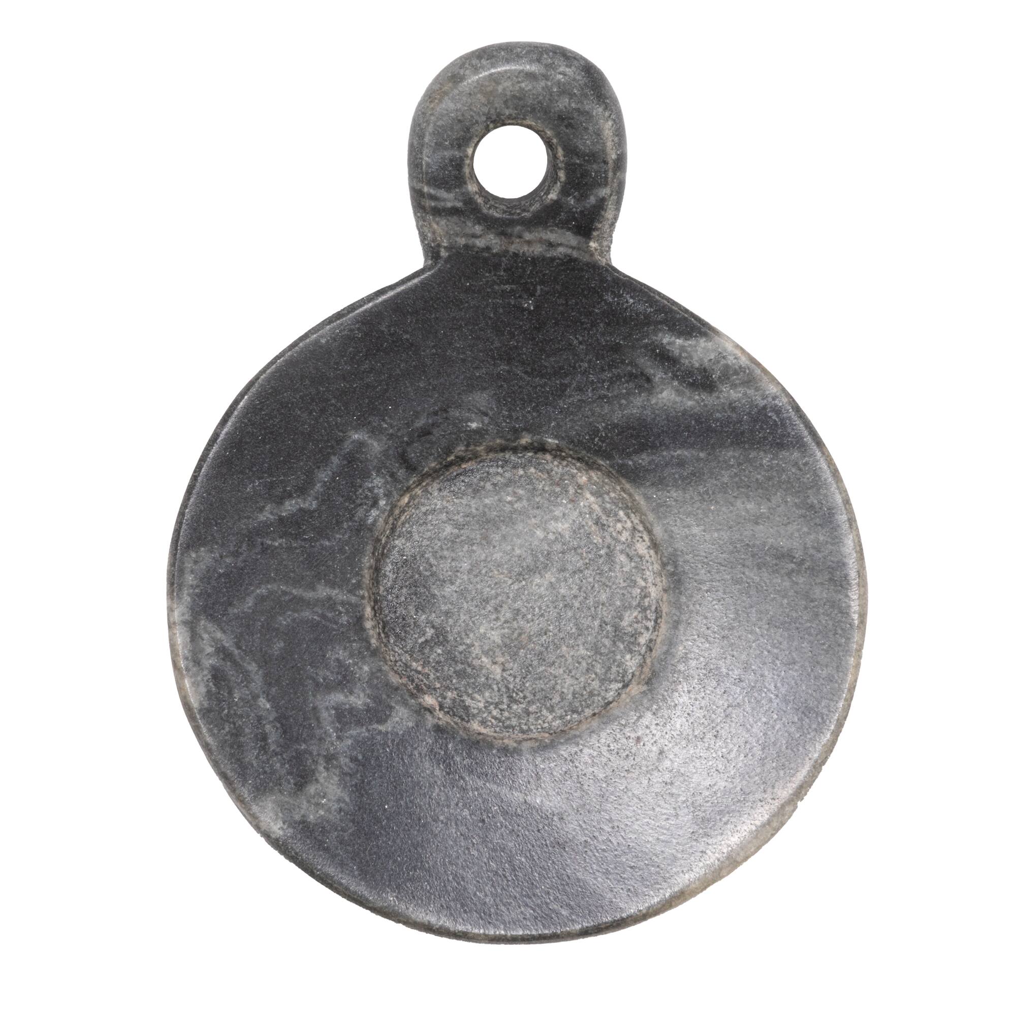 Hello Honey® Hand-Carved Marble Dish with Handle